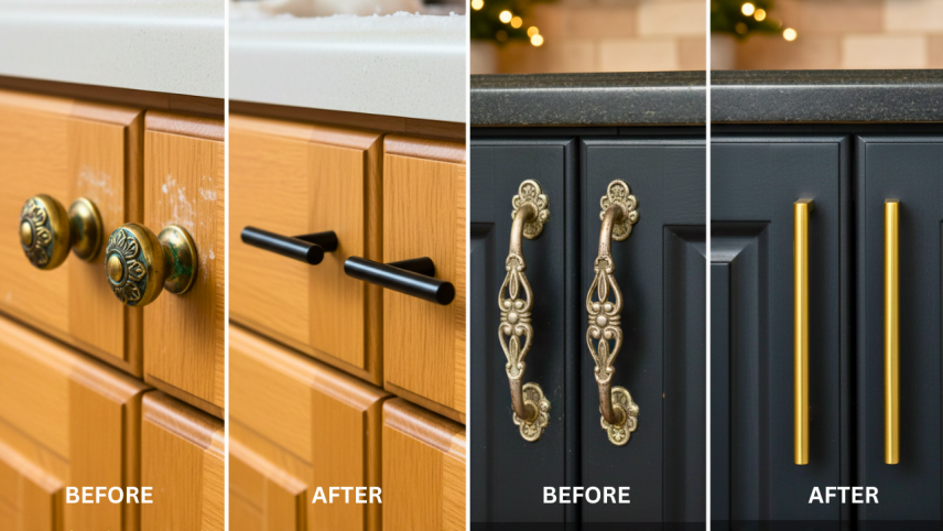 Get Your Home Holiday-Ready: Tip – Update Cabinet Hardware