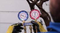mini split pressure test