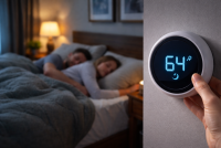 What Temperature Should I Set My Thermostat at Night to Save Money?