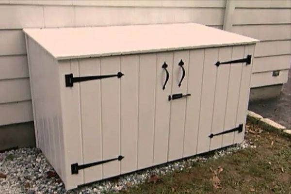 Shutter For Garbage Make an Animal Resistant & Attractive Garbage Enclosure • HouseCalls