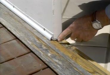 How to Fix a Leaking Exterior Door Threshold