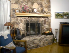 How to Install a Fireplace Mantel on a Stone Fireplace 