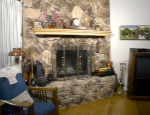 How to Install a Fireplace Mantel on a Stone Fireplace 