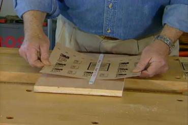 sand wood by hand