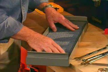 line a tool drawer