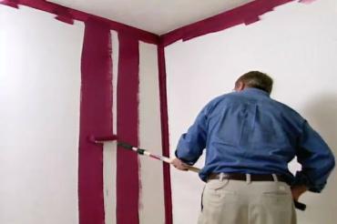 painting with a roller