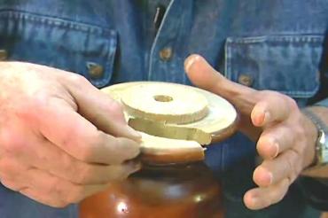repairing round pedestal