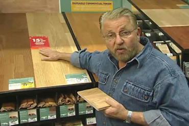 Ron choosing pre-finished flooring