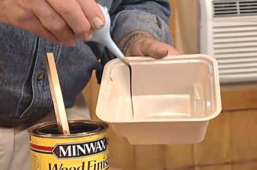 mixing stain for custom colors