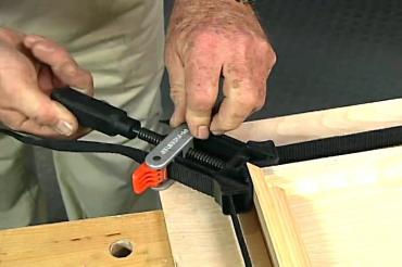 clamping the frame
