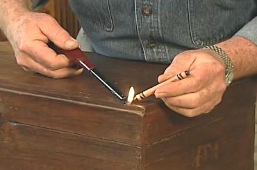 melting the crayon
