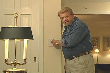 Using the wireless electrical switch